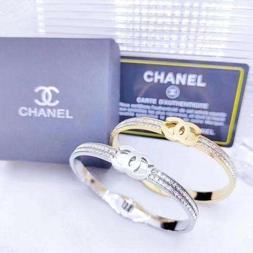 Stainless Steel Brand Bangle-XG240425-P20GFDH (23)