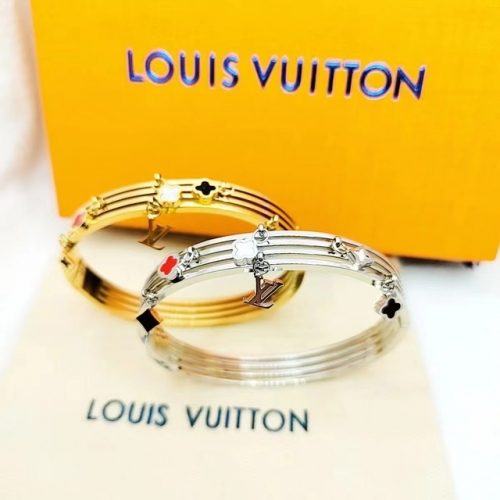 Stainless Steel Brand Bangle-XG240425-P20GFDH (32)