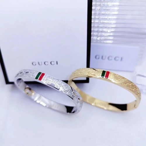 Stainless Steel Brand Bangle-XG240425-P20GFDH (29)