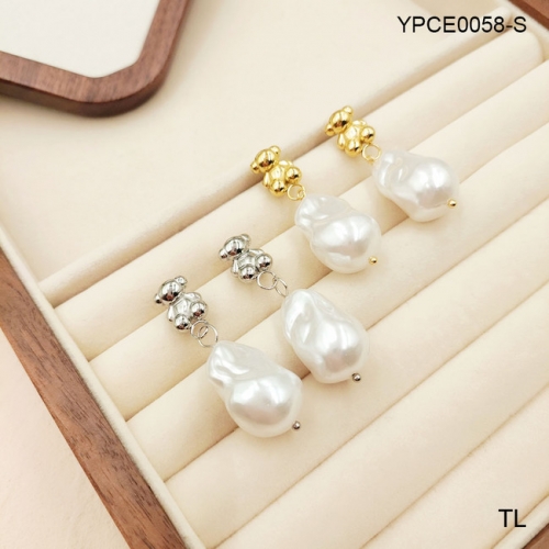 Stainless Steel Tou*s Earrings-SN240504-YPCE0058-S-11.8