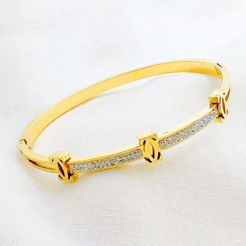 Stainless Steel Brand Bangle-RR240509-Rrs04750-23