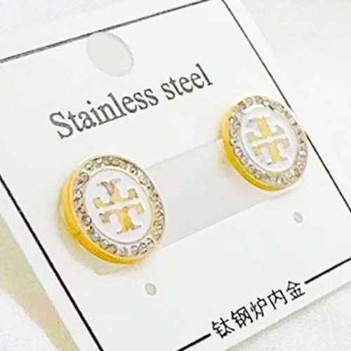 Stainless Steel Brand Earrings-RR240509-Rre1524-14