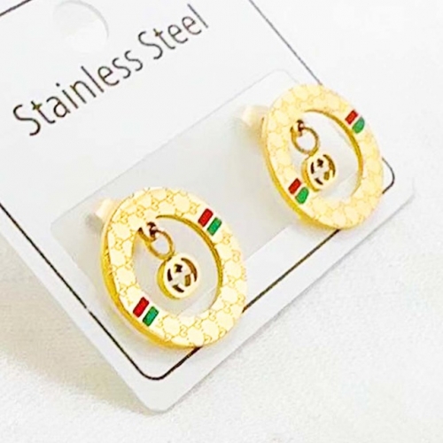 Stainless Steel Brand Earrings-RR240509-Rre1531-14