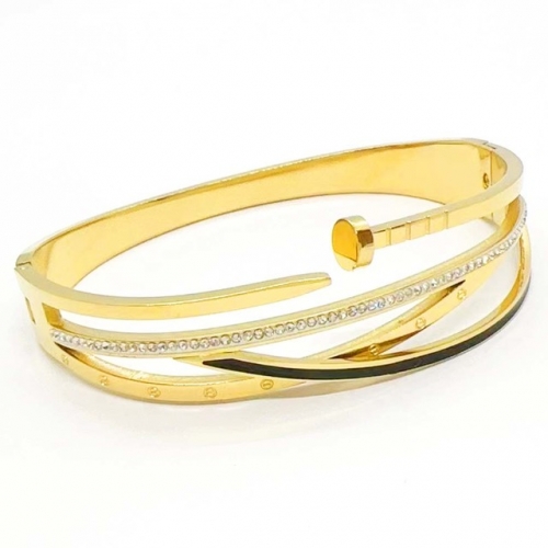 Stainless Steel Bangle-RR240509-Rrs04689-24