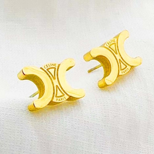 Stainless Steel Brand Earrings-RR240509-Rre1493-12