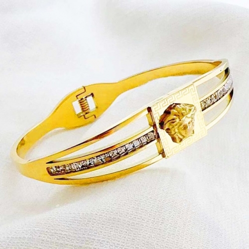 Stainless Steel Brand Bangle-RR240509-Rrs04752-23