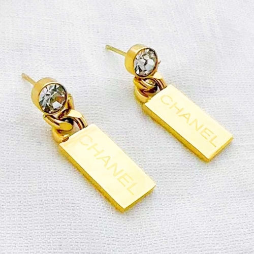 Stainless Steel Brand Earrings-RR240509-Rre1491-14