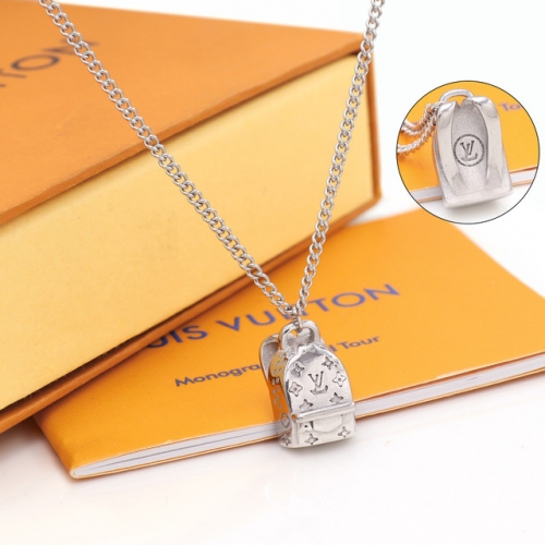 Stainless Steel Brand Necklace-HY240513-P15HGFV (3)