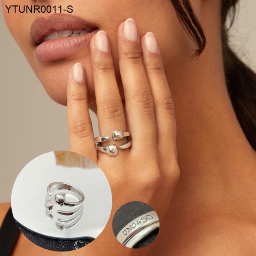 Stainless Steel UNO DE *50 Ring-SN240522-YTUNR0011-S9.8.7-12