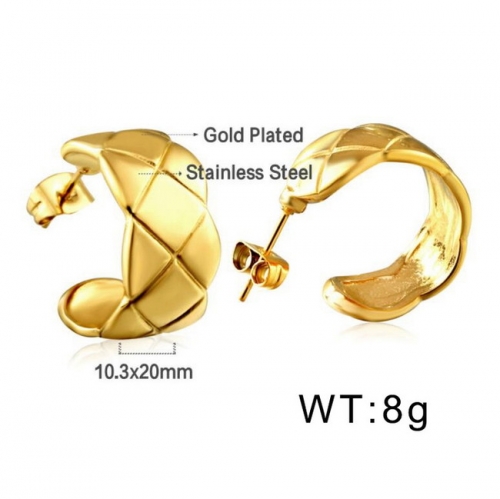 Stainless Steel Earrings-KK240522-KE109422-WGSA-18