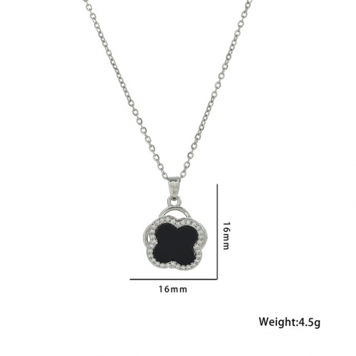 Stainless Steel Brand Necklace-NB240527-P6UOL (4)