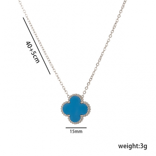 Stainless Steel Brand Necklace-NB240527-P6IIOO (1)