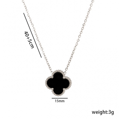 Stainless Steel Brand Necklace-NB240527-P6IIOO (4)