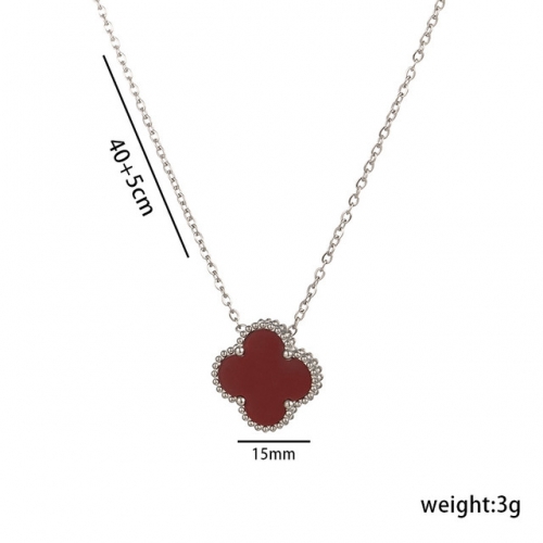 Stainless Steel Brand Necklace-NB240527-P6IIOO (2)