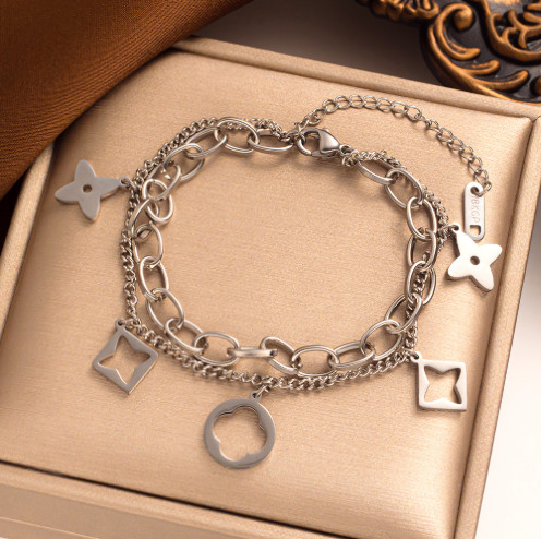 Stainless Steel Brand Bracelet-NB240527-P8.5CJK