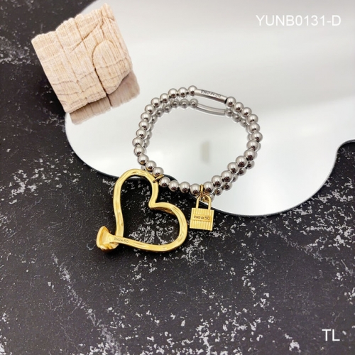 Stainless Steel Uno de *50 Bracelet-SN240609-YUNB0131-D-16.5