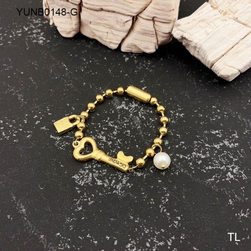 Stainless Steel Uno de *50 Bracelet-SN240609-YUNB0148-G-15.2