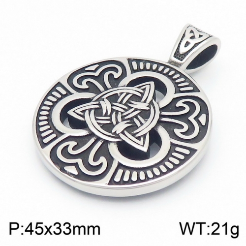 Stainless Steel Pendant-KK240619-KP130913-MZOZ--8