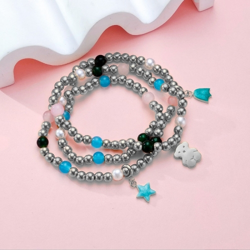 Stainless Steel Tou*s Bracelet-HY240702-P36JIO1