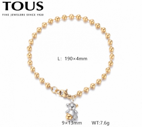 Stainless Steel Tou*s Bracelet-DY240710-SL-270GS-200-14