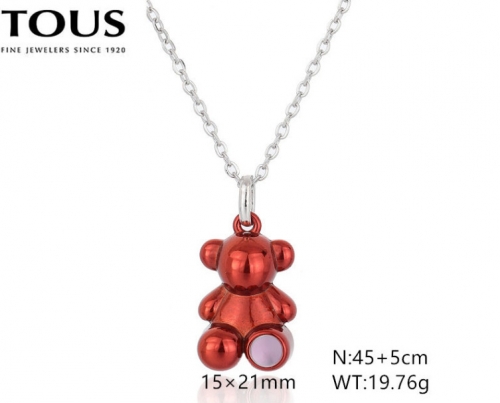 Stainless Steel Tou*s Necklace-DY240710-XL-249SO-214-15