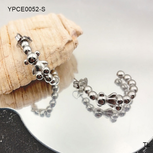 Stainless Steel Tou*s Earrings-SN240710-YPCE0052-S-13.5