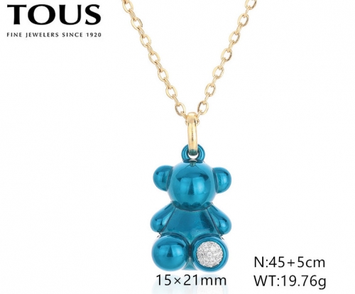 Stainless Steel Tou*s Necklace-DY240710-XL-218G-257-18