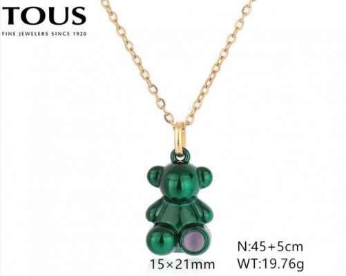 Stainless Steel Tou*s Necklace-DY240710-XL-245GG-229-16