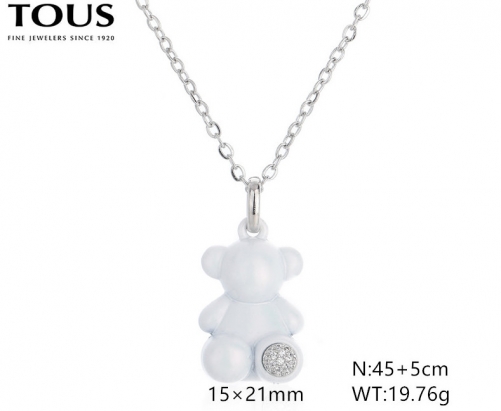 Stainless Steel Tou*s Necklace-DY240710-XL-214S-243-17