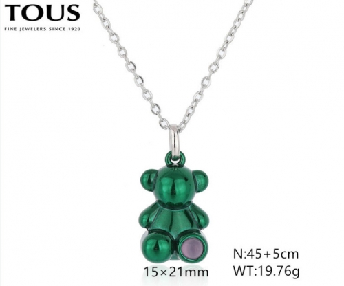 Stainless Steel Tou*s Necklace-DY240710-XL-245SG-214-15