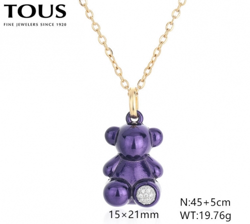 Stainless Steel Tou*s Necklace-DY240710-XL-219G-257-18