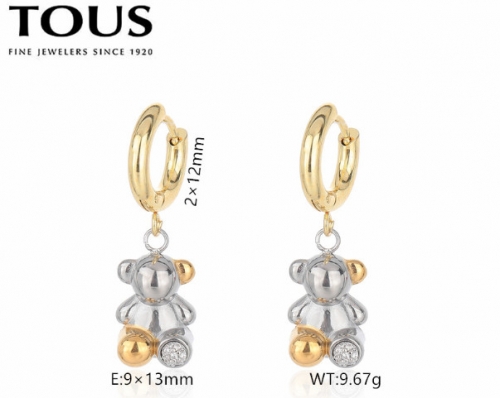 Stainless Steel Tou*s Earrings-DY240710-ED-271GS-229-16