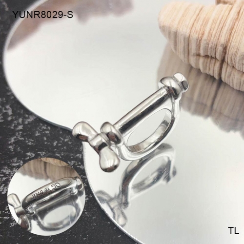 Stainless Steel UNO DE*50 Ring-SN240710-YUNR8029-S9.8.7-12.5