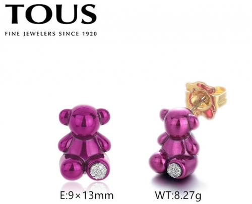 Stainless Steel Tou*s Earrings-DY240710-ED-257G-229-16