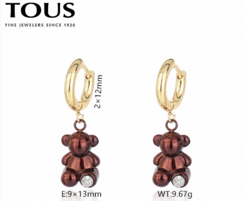 Stainless Steel Tou*s Earrings-DY240710-ED-280GC-229-16