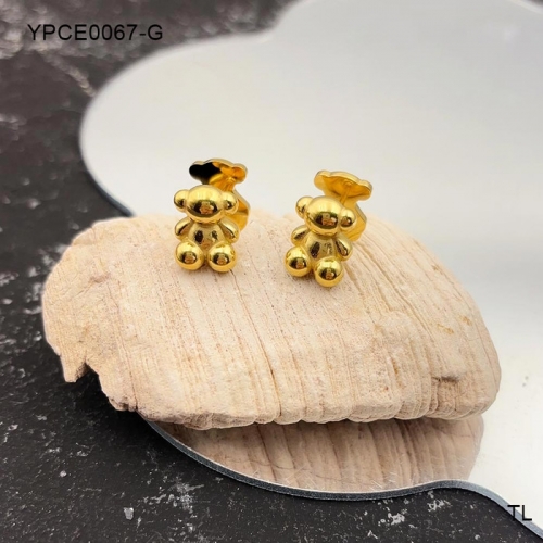 Stainless Steel Tou*s Earrings-SN240710-YPCE0067-G-13