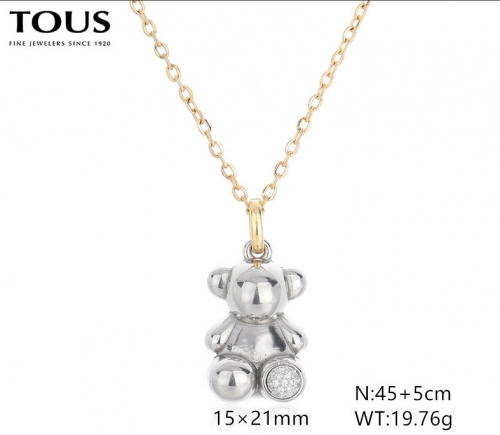 Stainless Steel Tou*s Necklace-DY240710-XL-210G-229-16