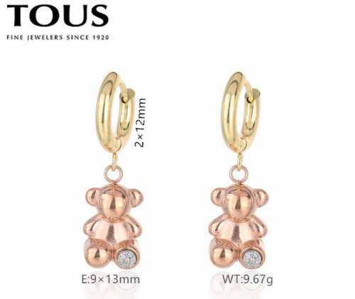 Stainless Steel Tou*s Earrings-DY240710-ED-270GR-229-16