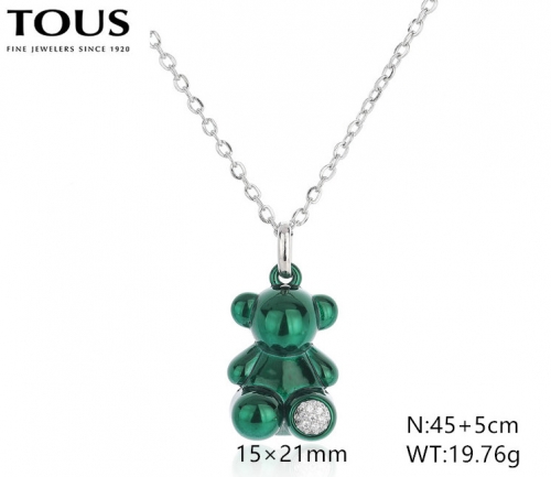 Stainless Steel Tou*s Necklace-DY240710-XL-220S-243-17