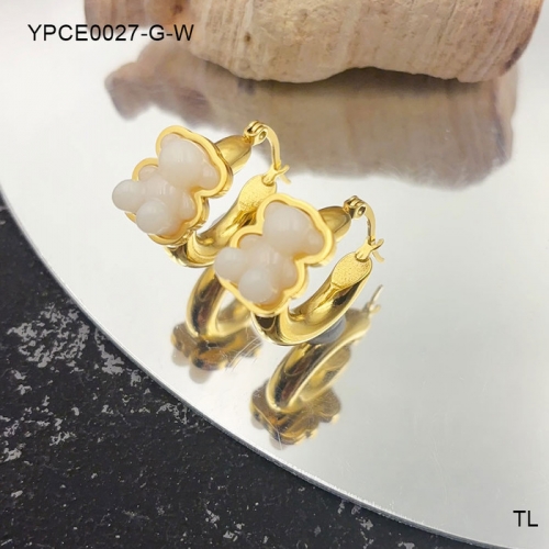 Stainless Steel Tou*s Earrings-SN240710-YPCE0027-G-W-15.9