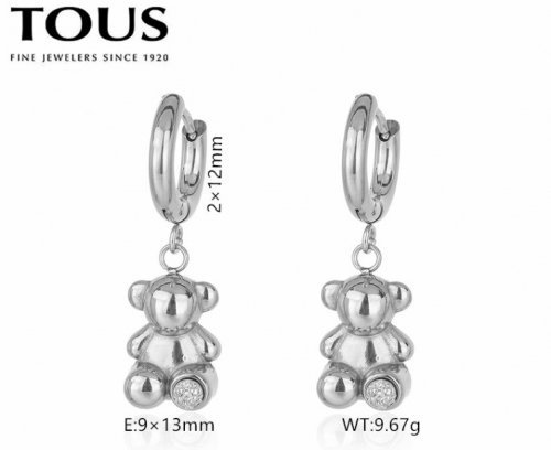 Stainless Steel Tou*s Earrings-DY240710-ED-268S-200-14