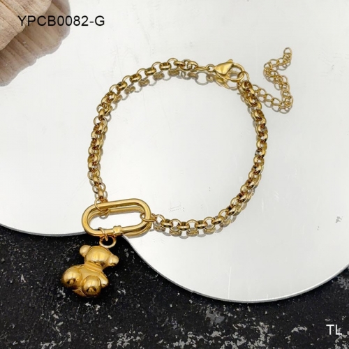 Stainless Steel Tou*s Bracelet-SN240710-YPCB0082-G-11.2