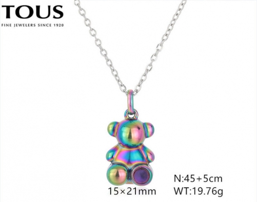 Stainless Steel Tou*s Necklace-DY240710-XL-244SC-214-15