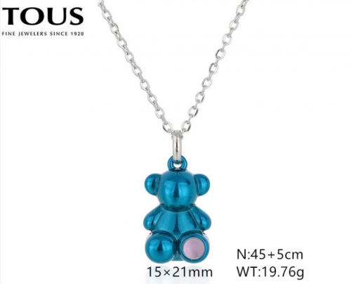 Stainless Steel Tou*s Necklace-DY240710-XL-246SB-214-15