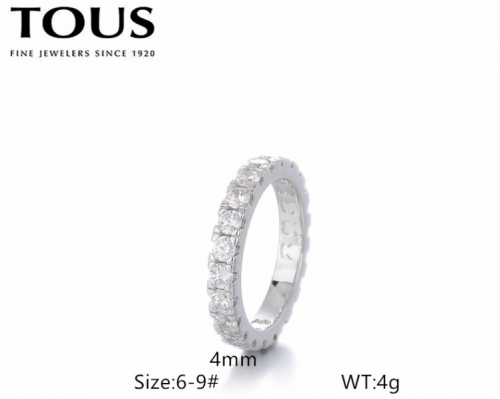 Stainless Steel Tou*s Ring-DY240710-JZ-060S-214-15-Size 6.7.8.9