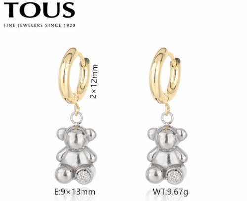 Stainless Steel Tou*s Earrings-DY240710-ED-268GS-214-15