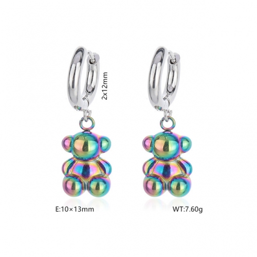 Stainless Steel Tou*s Earrings-DY240710-ED-237SC-186-13