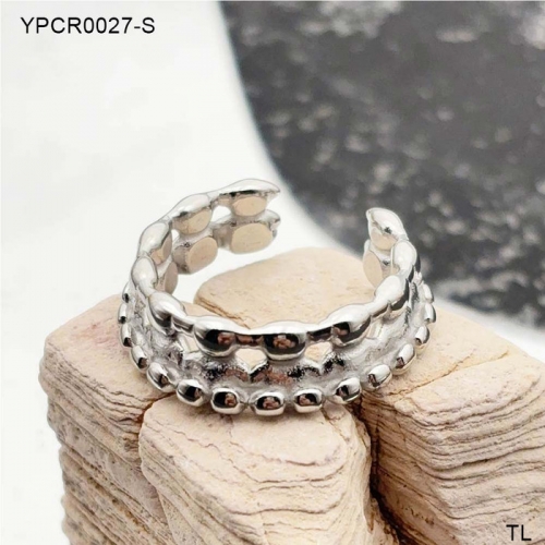 Stainless Steel TOU*S Ring-SN240726-YPCR0027-S-11.8