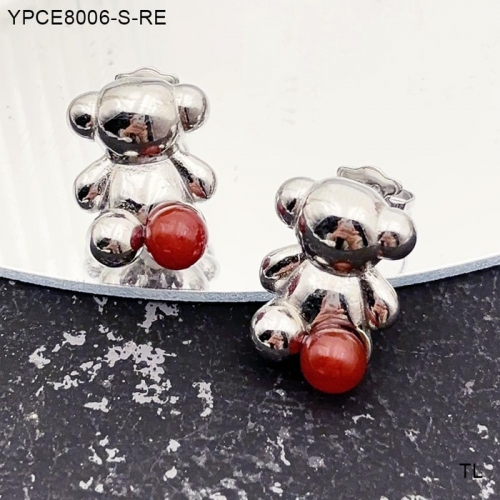 Stainless Steel TOU*S Earrings-SN240726-YPCE8006-S-RE-13