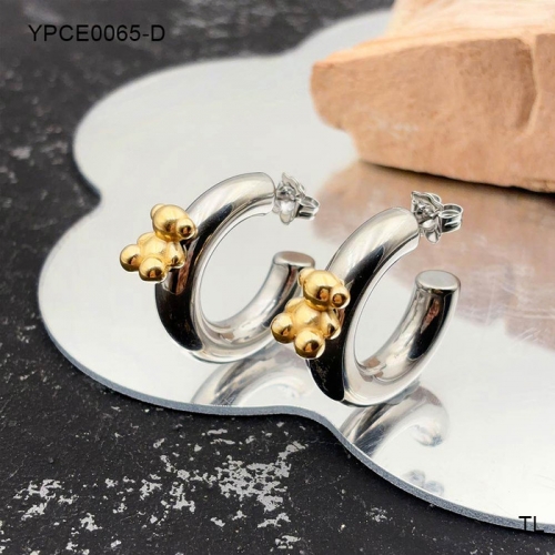 Stainless Steel TOU*S Earrings-SN240726-YPCE0065-D-18.7